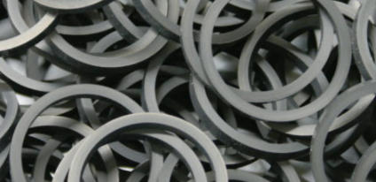 What are the advantages of using rubber gaskets?